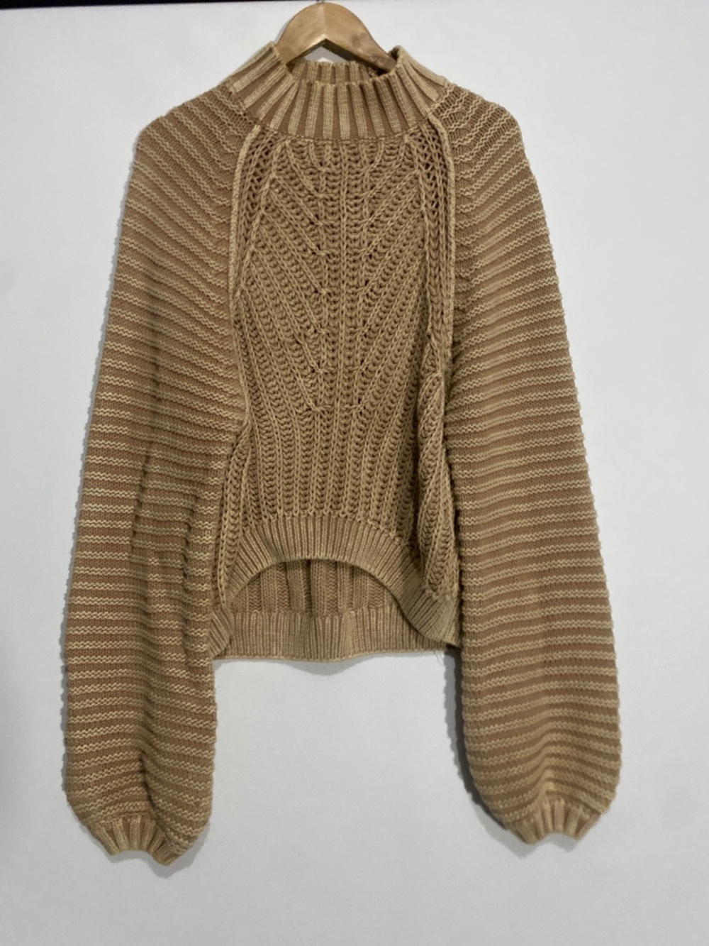 Free People M Sweetheart Knit Sweater - Picture 3 of 12